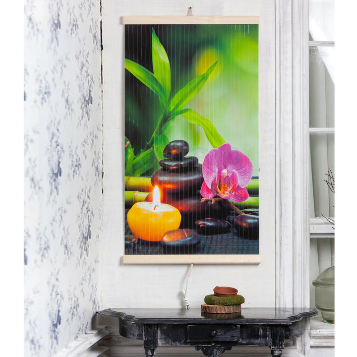 Infravörös fűtőtest - rugalmas fűtőpanel 430W TRIO minta 3 harmónia, méretek 100x57cm szabályozóval