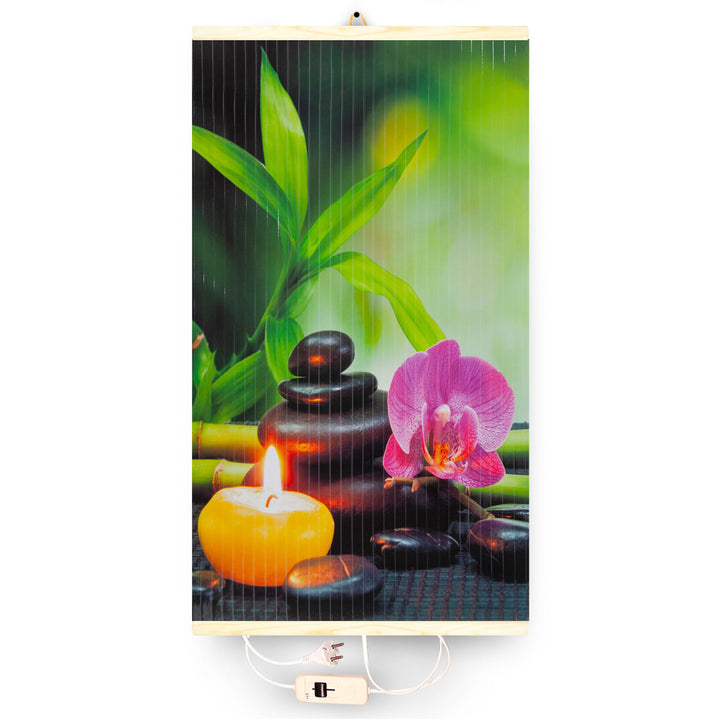 Infravörös fűtőtest - rugalmas fűtőpanel 430W TRIO minta 3 harmónia, méretek 100x57cm szabályozóval