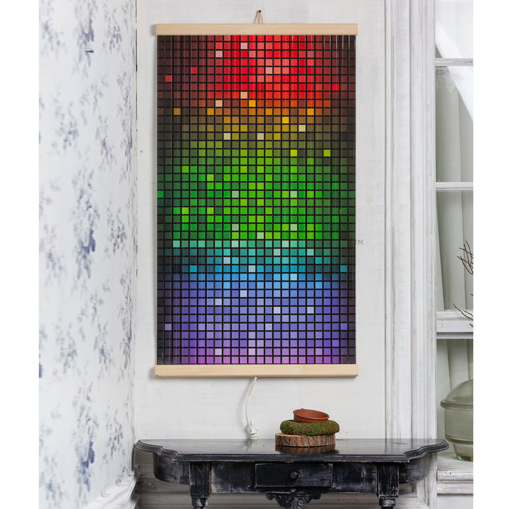 Infravörös fűtőtest - rugalmas fűtőpanel 430W TRIO minta 4 mozaik, méretek 100x57cm, szabályozóval együtt