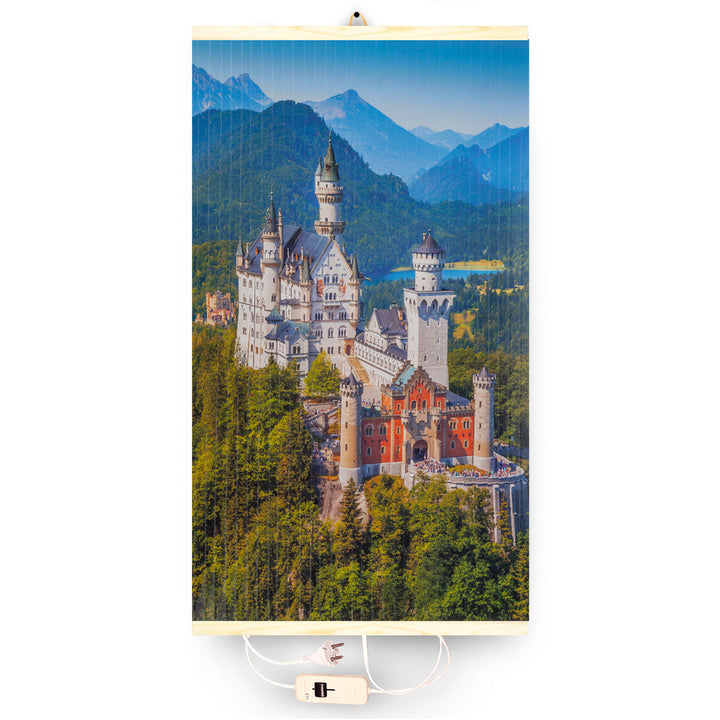 Infravörös fűtőtest - rugalmas fűtőpanel 430W TRIO minta 9 zár, méretek 100x57cm szabályozóval