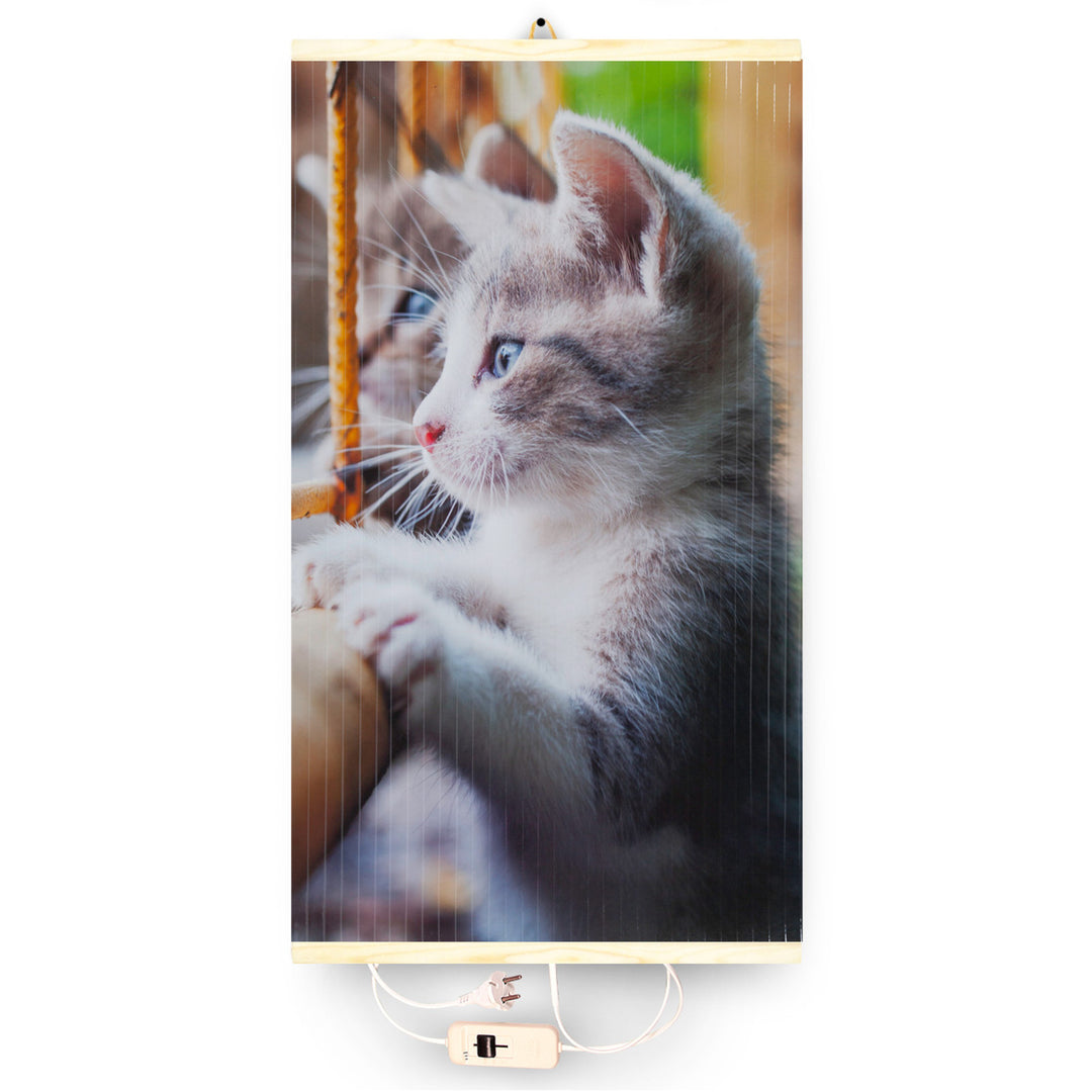 Infravörös fűtőtest - rugalmas fűtőpanel 430W TRIO minta 11 cat, méretek 100x57cm, vezérlővel együtt