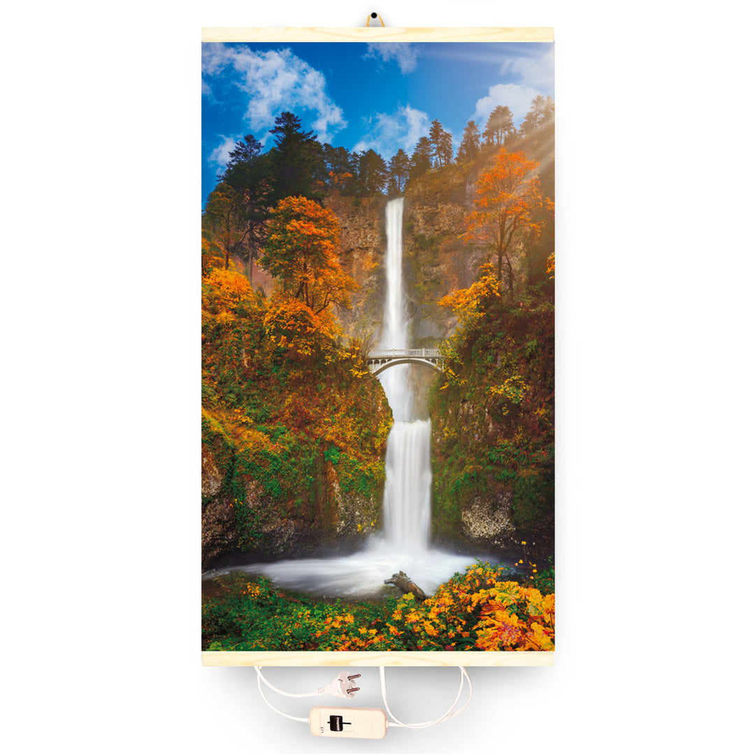 Infravörös fűtőtest - rugalmas fűtőpanel 430W TRIO minta 15 vízesés, méretek 100x57cm szabályozóval