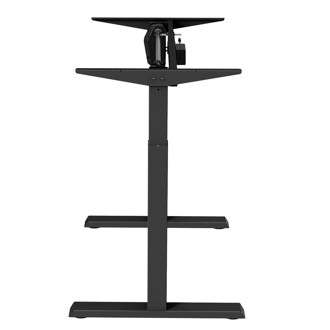 Ergo Office elektromos állítható magasságú íróasztal, max. magasság 123cm, max - 70 kg, asztallap nélkül, fekete, ER-403B