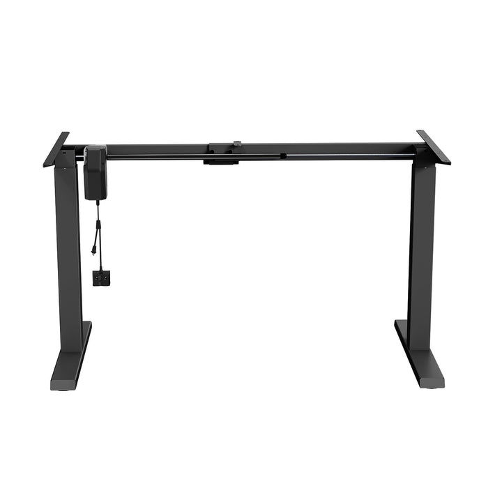Ergo Office elektromos állítható magasságú íróasztal, max. magasság 123cm, max - 70 kg, asztallap nélkül, fekete, ER-403B