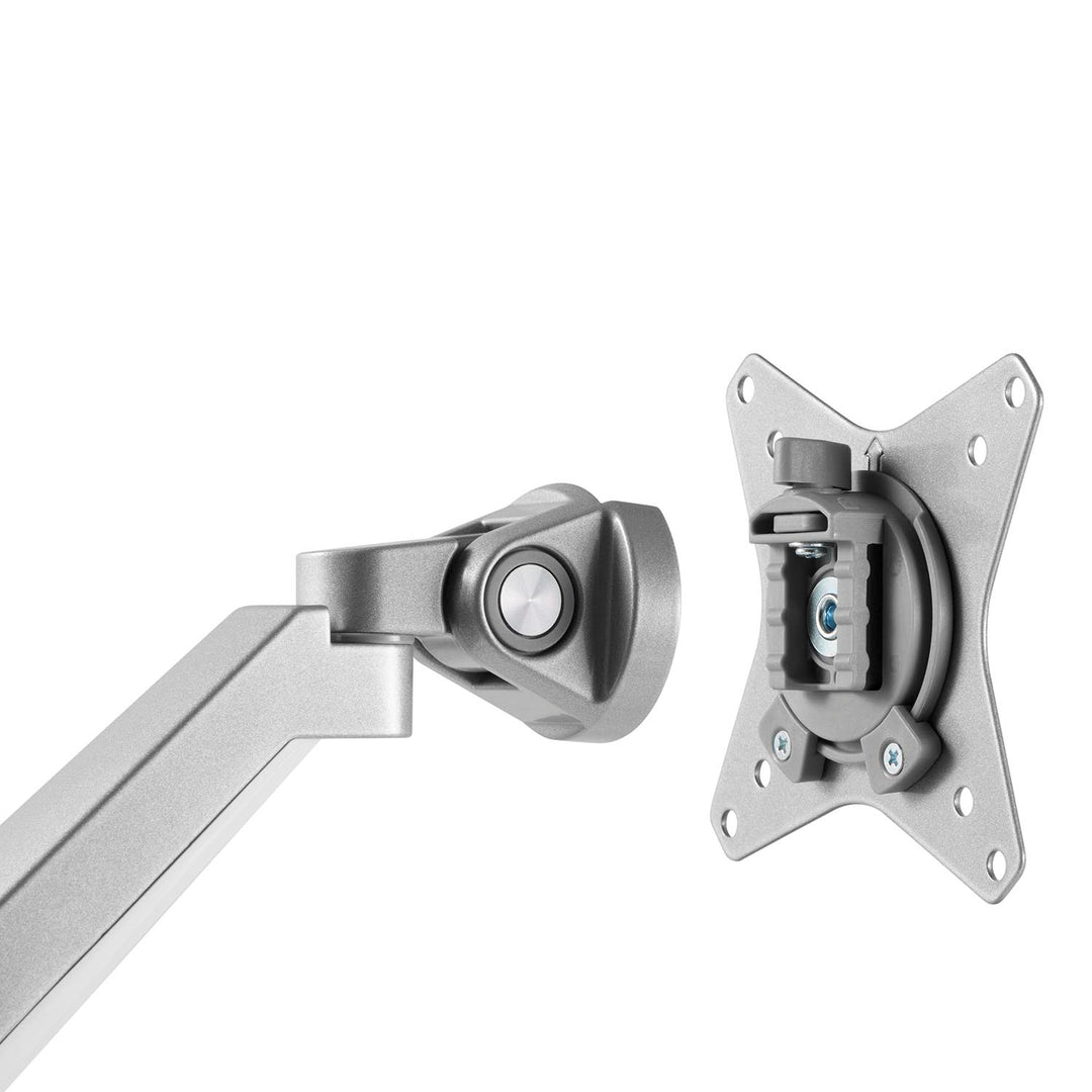 Ergo Office íróasztali tartó szürke, rugóval, 17"-32", 9 kg, ER-405G