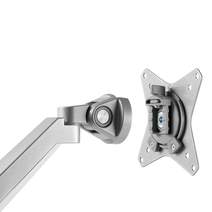 Ergo Office íróasztali tartó szürke, rugóval, 17"-32", 9 kg, ER-405G