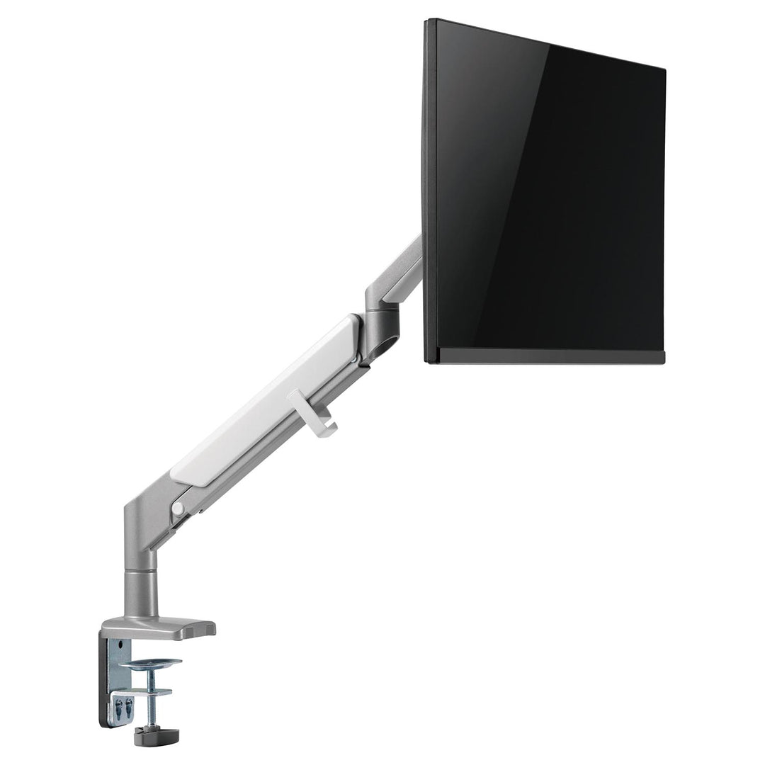 Ergo Office íróasztali tartó szürke, rugóval, 17"-32", 9 kg, ER-405G