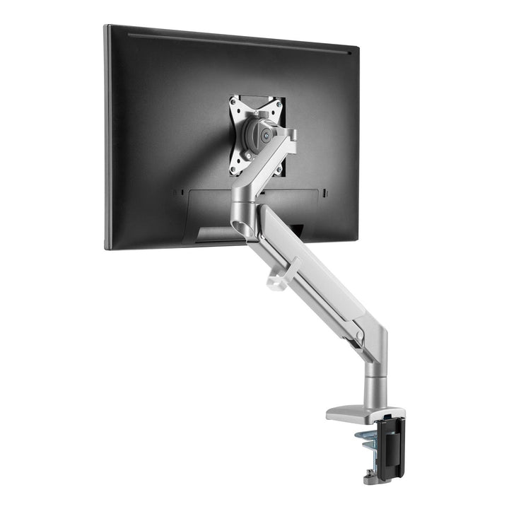 Ergo Office íróasztali tartó szürke, rugóval, 17"-32", 9 kg, ER-405G