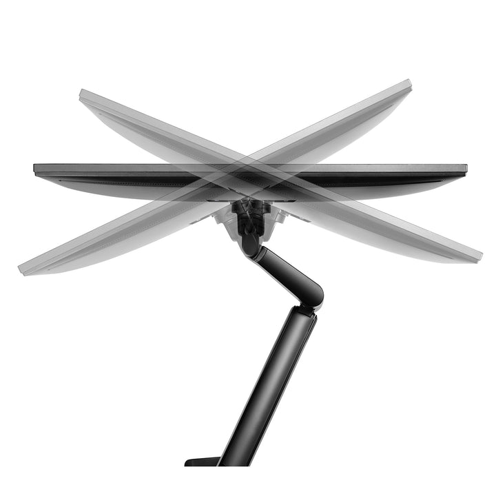 Monitor asztali tartó fekete Ergo Office, gázrugóval, 17"-32", 9 kg, ER-405B, ER-405B