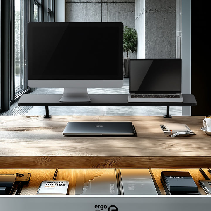 Ergo Office monitor polc, csavarozható, 13"~32", max 20kg, ER-409
