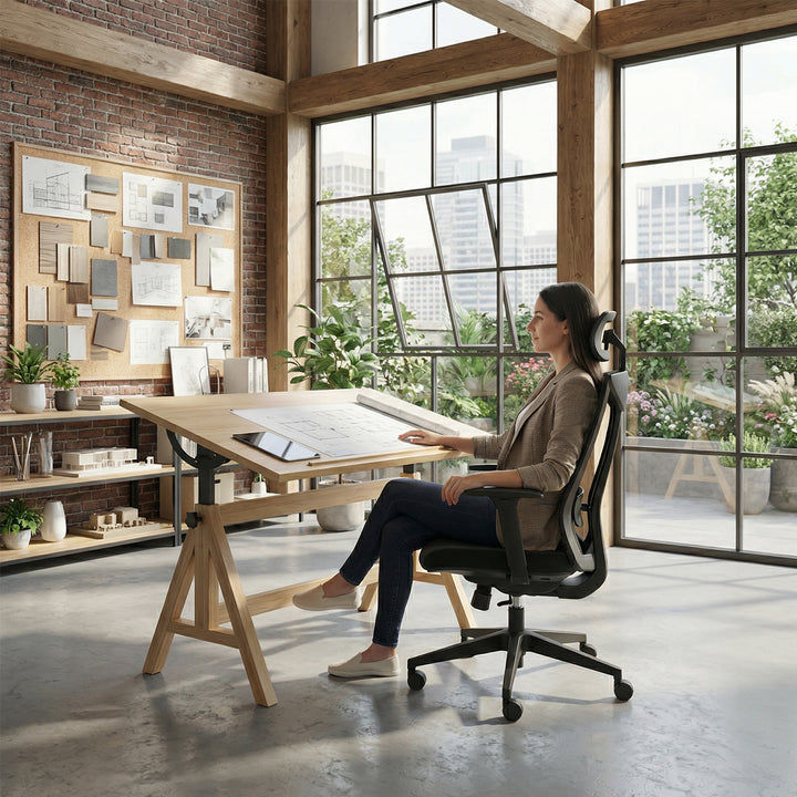 Ergo Office prémium ergonomikus szék magas háttámlával Ergo Office, max 150kg, ER-414