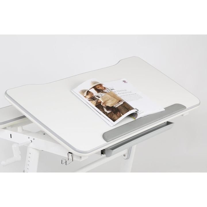 Ergo Office ergonomikus, állítható magasságú gyermek íróasztal, szürke, max 100kg, ER-417 2cz