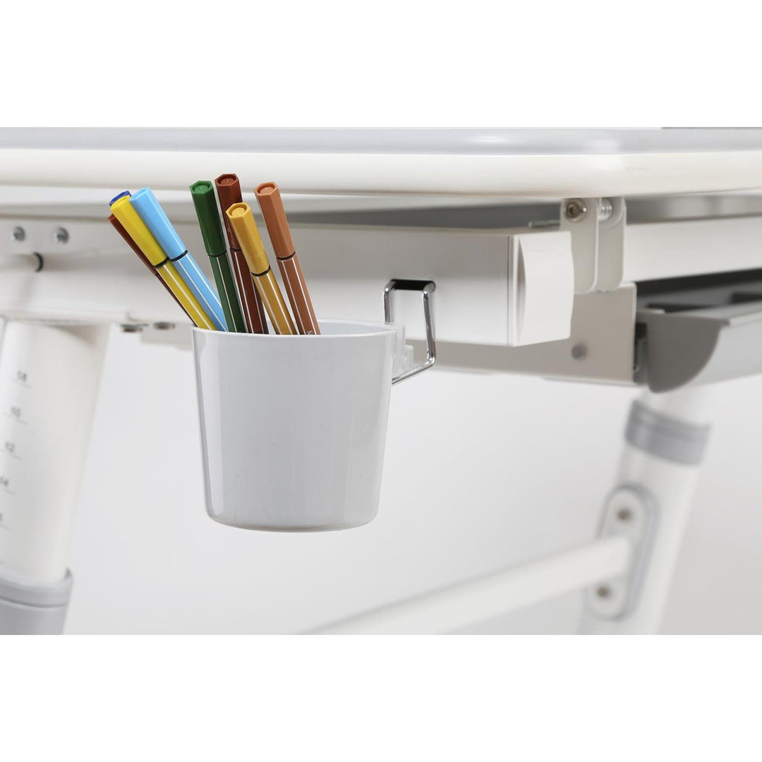 Ergo Office ergonomikus, állítható magasságú gyermek íróasztal, szürke, max 100kg, ER-417 2cz
