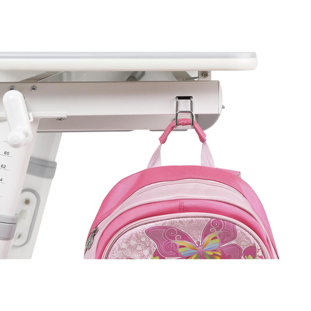 Ergo Office ergonomikus, állítható magasságú gyermek íróasztal, szürke, max 100kg, ER-417 2cz