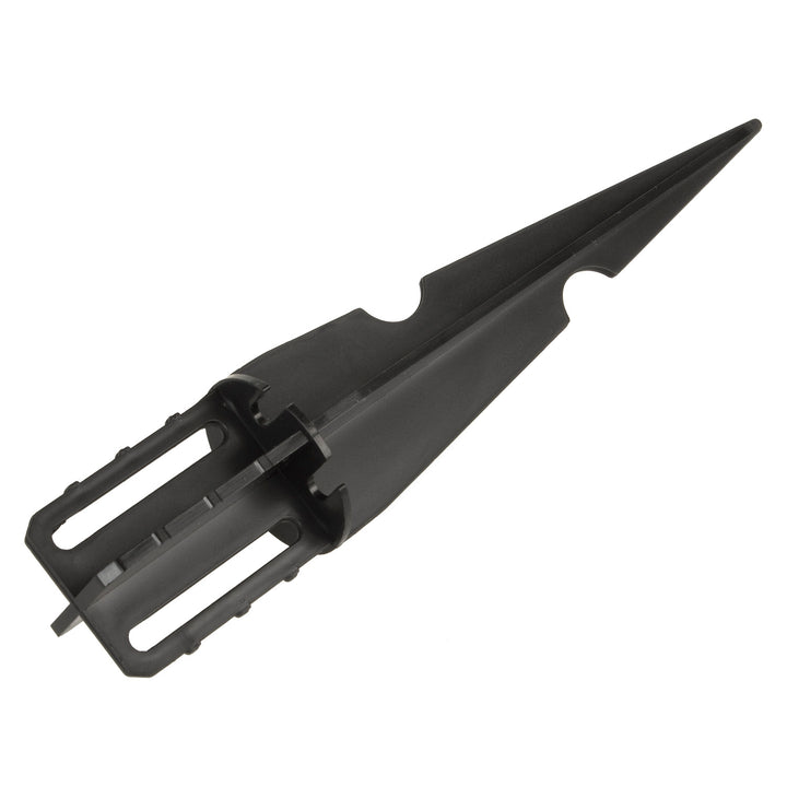 Maclean napelemes LED érzékelő lámpa, fekete, IP44, 3 fénymód, Li-ion 18650 3.7V 1200 mAh akkumulátor, dugaszolható, MCE465 B