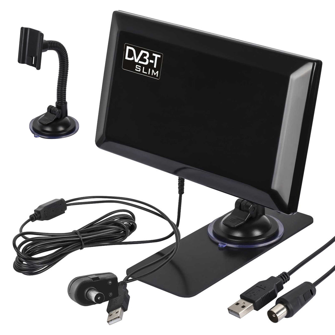 Aktív szobaantenna DVB-T/T2 H.265 HEVC Maclean Slim MCTV-948