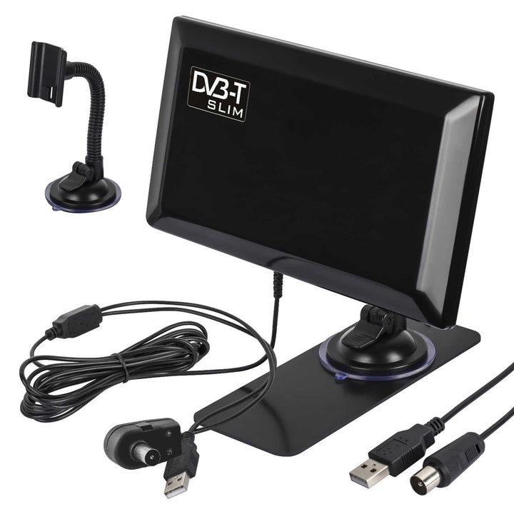 Aktív szobaantenna DVB-T/T2 H.265 HEVC Maclean Slim MCTV-948
