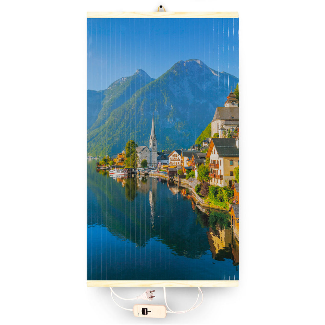 Infravörös fűtőtest - rugalmas fűtőpanel 430W TRIO minta 13 falu, méretek 100x57cm szabályozóval