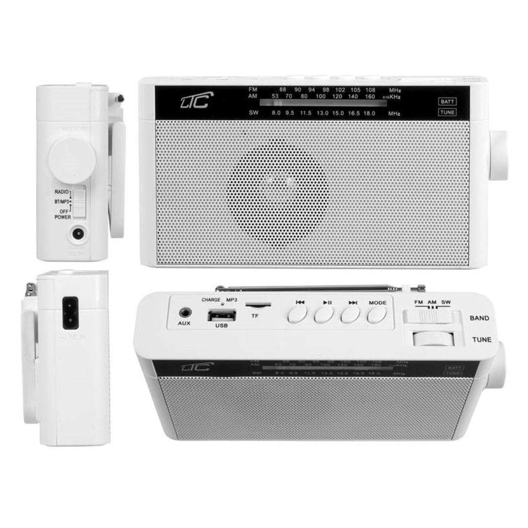 LTC Retro Sona Bluetooth hordozható rádió - modern megoldások retro kivitelben