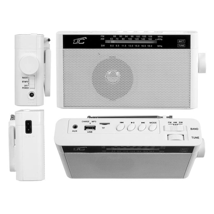 LTC Retro Sona Bluetooth hordozható rádió - modern megoldások retro kivitelben