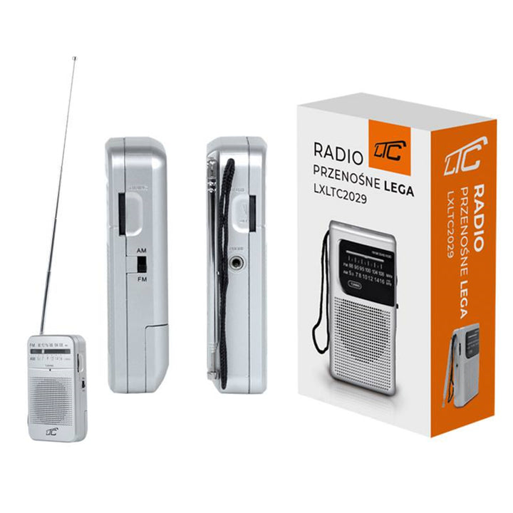 LTC Retro Lega zsebrádió teleszkópos antennával