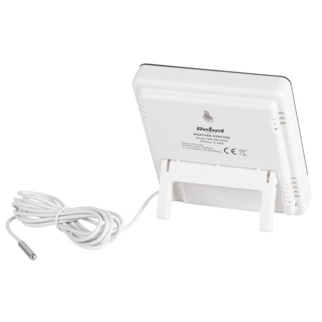 Rebel Tools RB-0005 otthoni időjárásmérő állomás páratartalom méréssel