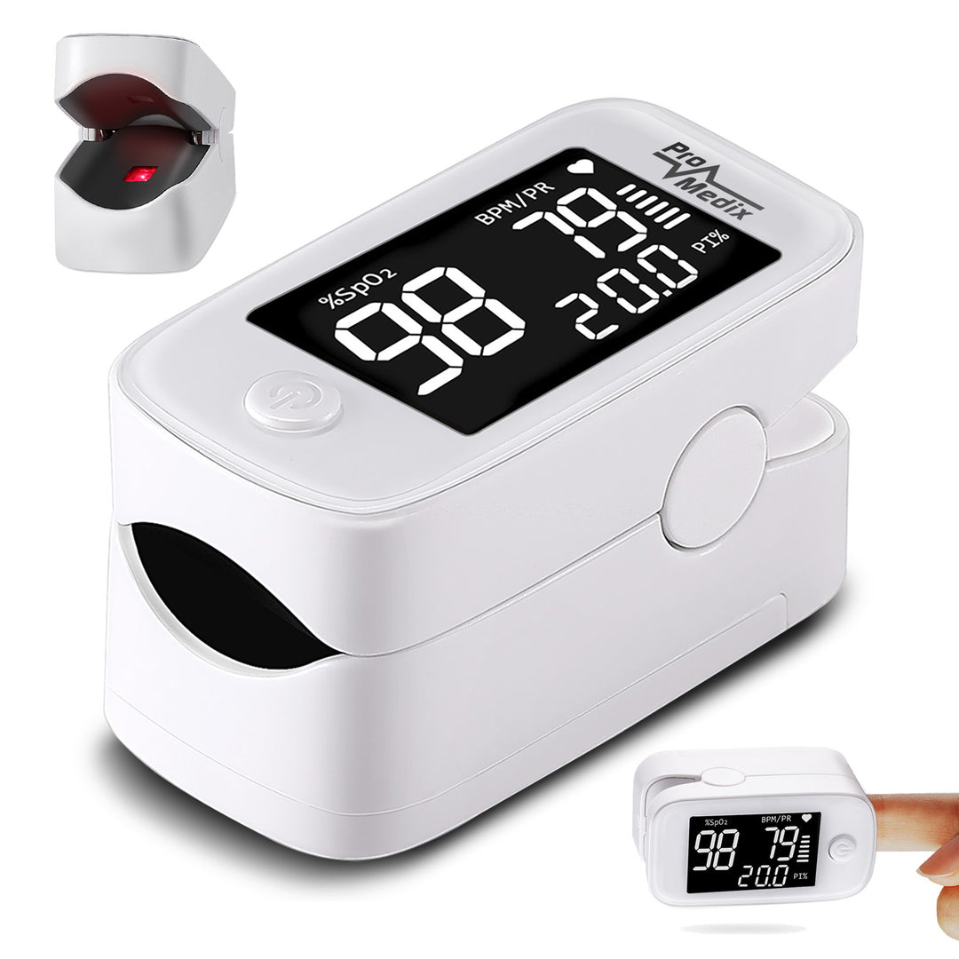Promedix PR-870 1.5" HD LED-es HD pulzoximéter orvosi pulzoximéter