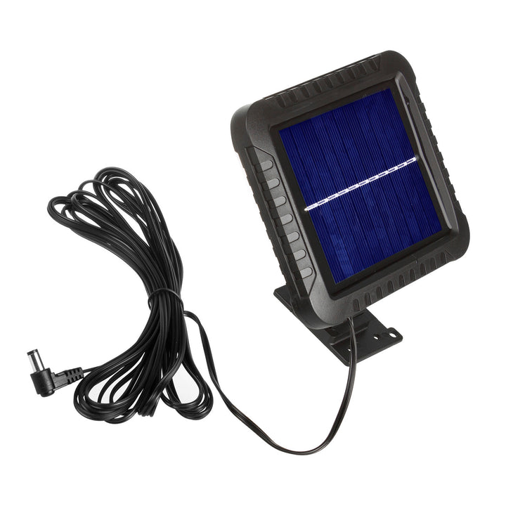 Napelemes LED reflektor mozgásérzékelővel Maclean Energy IP44, 5W, 400lm, 6000K hideg fehér, újratölthető lítium akkumulátor 1300 mAh, 3.7V DC MCE438
