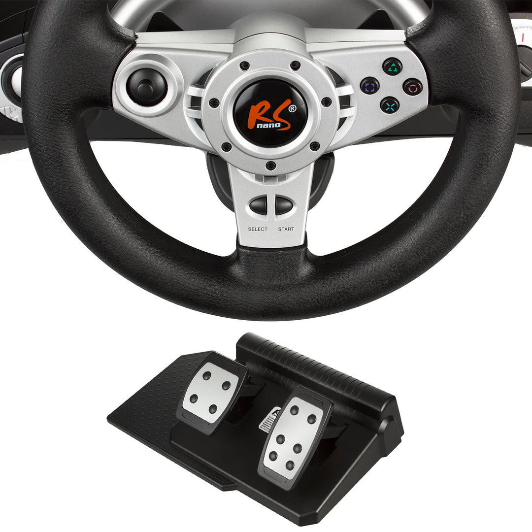 NanoRS kormánykerék, PS4/PS3/XBOX ONE/XBOX ONE S/PC USB (X-INPUT/D-INPUT)/ANDROID, RS700