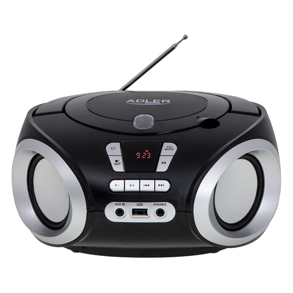 Boombox CD-MP3, USB, rádió Adler AD 1181