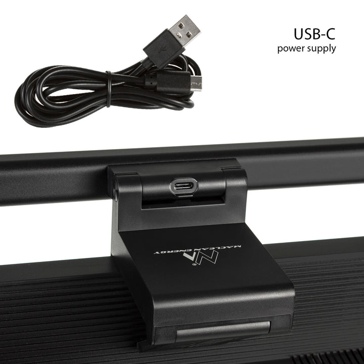 Maclean LED monitorvilágítás, 5W, 3 világítási szín, fényerőszabályozás, 5V USB Type-C, MCE620