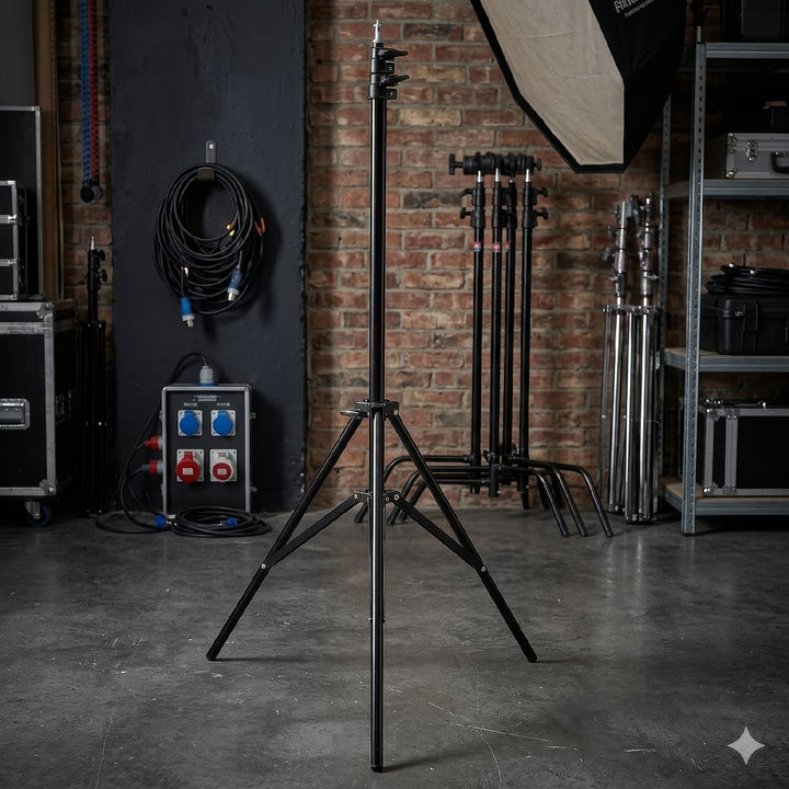 Állvány LED gyűrűs lámpához 12" Maclean MC-163, max. magasság 190cm, max. terhelés 3kg