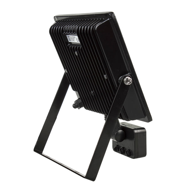LED-es reflektor Maclean mozgásérzékelővel, vékony 50W, 4000lm, meleg fehér (3000K), IP44, MCE650 WW PIR