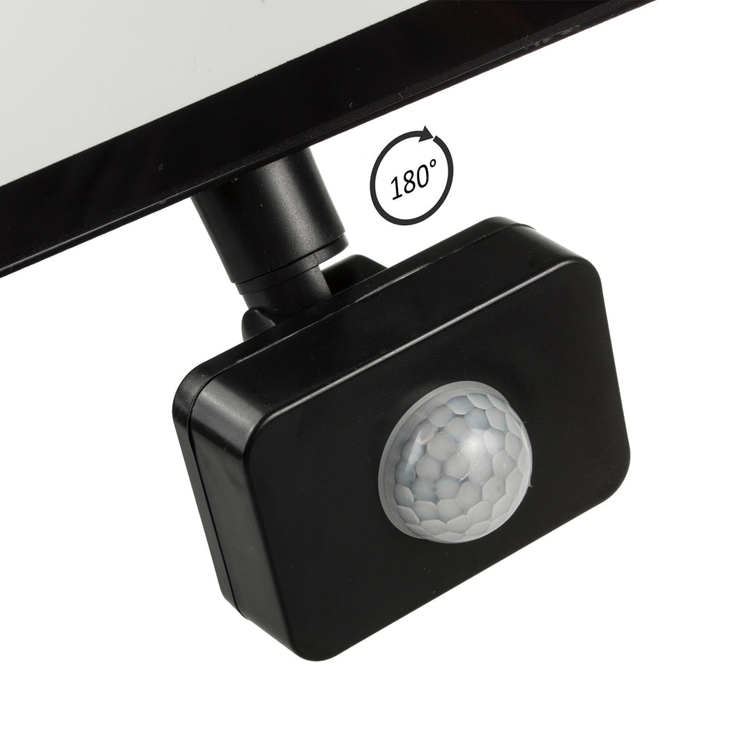 LED-es reflektor Maclean mozgásérzékelővel, vékony 50W, 4000lm, meleg fehér (3000K), IP44, MCE650 WW PIR