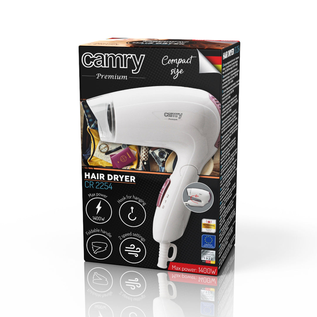 Hajszárító 1200W Camry CR 2254 2 teljesítményszabályozási szint