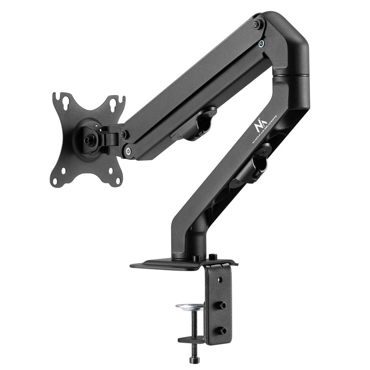 Univerzális asztali tartó monitorhoz Maclean, gázrugós 17"-27" 7kg, VESA 75x75,100x100, MC-906