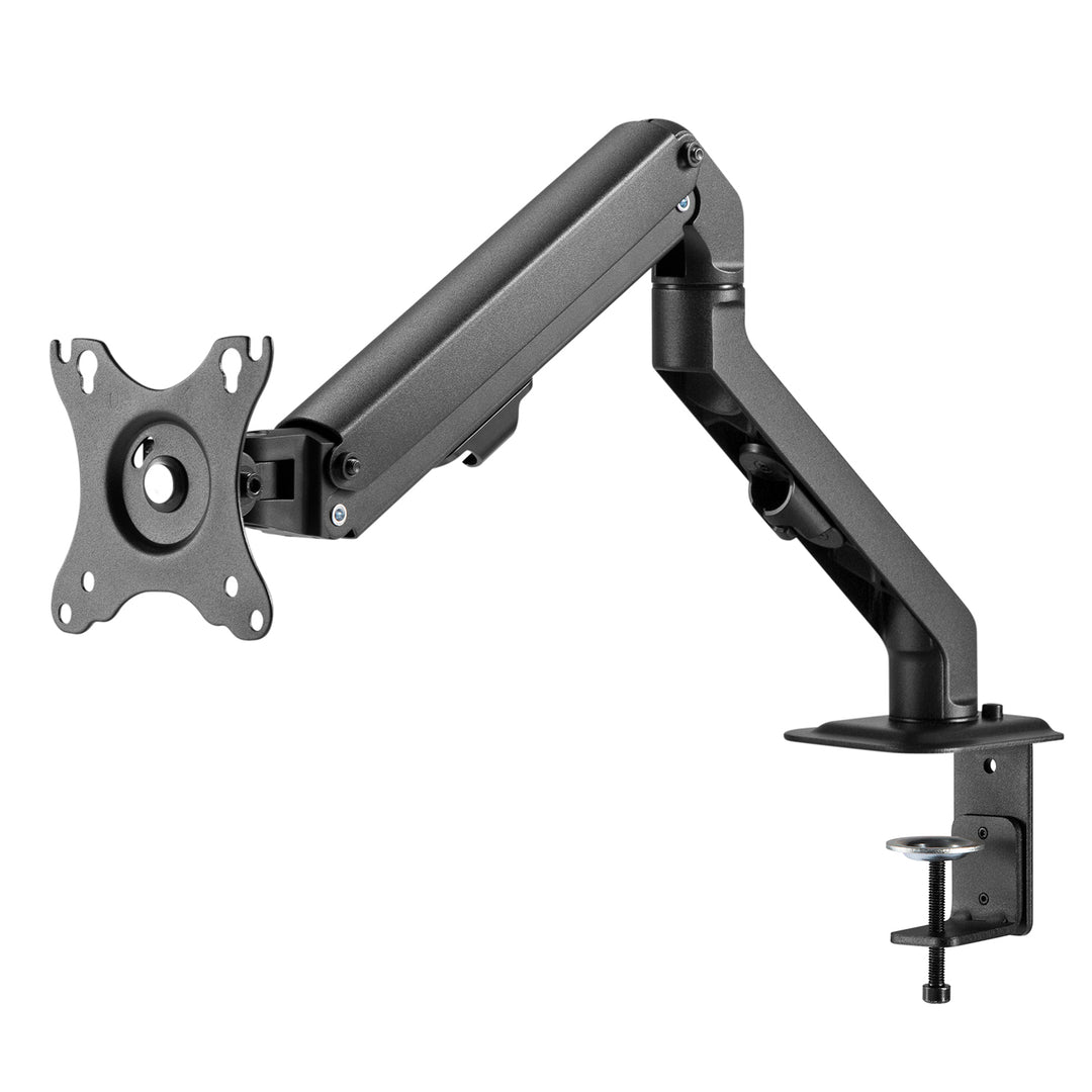 Univerzális asztali tartó monitorhoz Maclean, gázrugós 17"-27" 7kg, VESA 75x75,100x100, MC-906