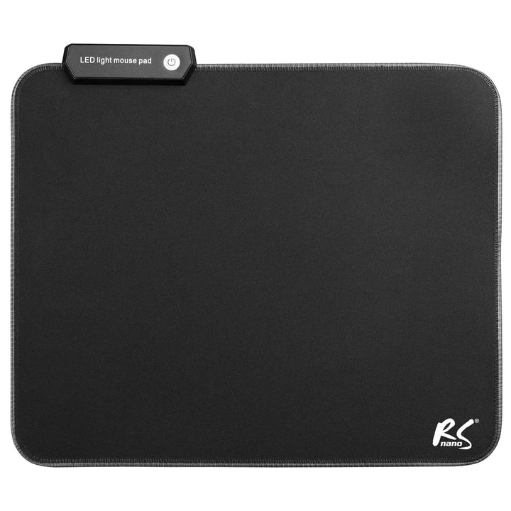 Játékos egérpad LED RGB megvilágítással NanoRS, 300x250x4mm, RS704