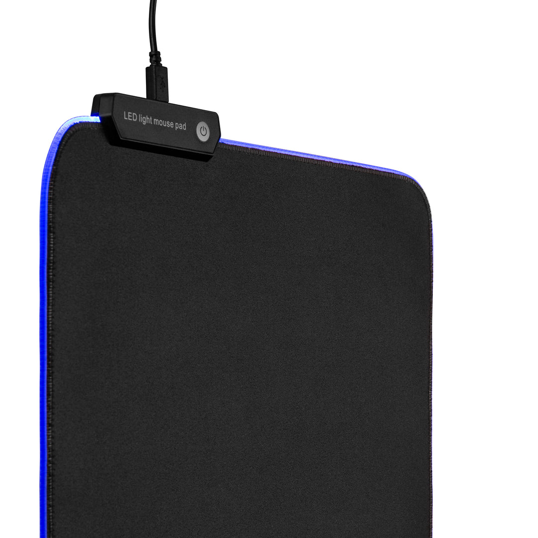 Játékos egérpad LED RGB megvilágítással NanoRS, 300x250x4mm, RS704