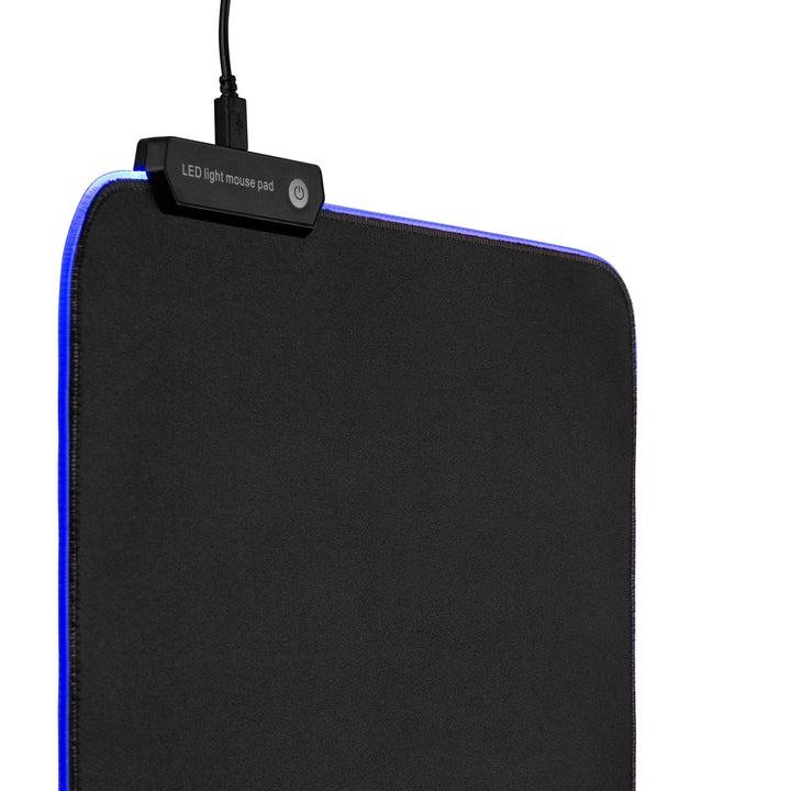 Játékos egérpad LED RGB megvilágítással NanoRS, 300x250x4mm, RS704