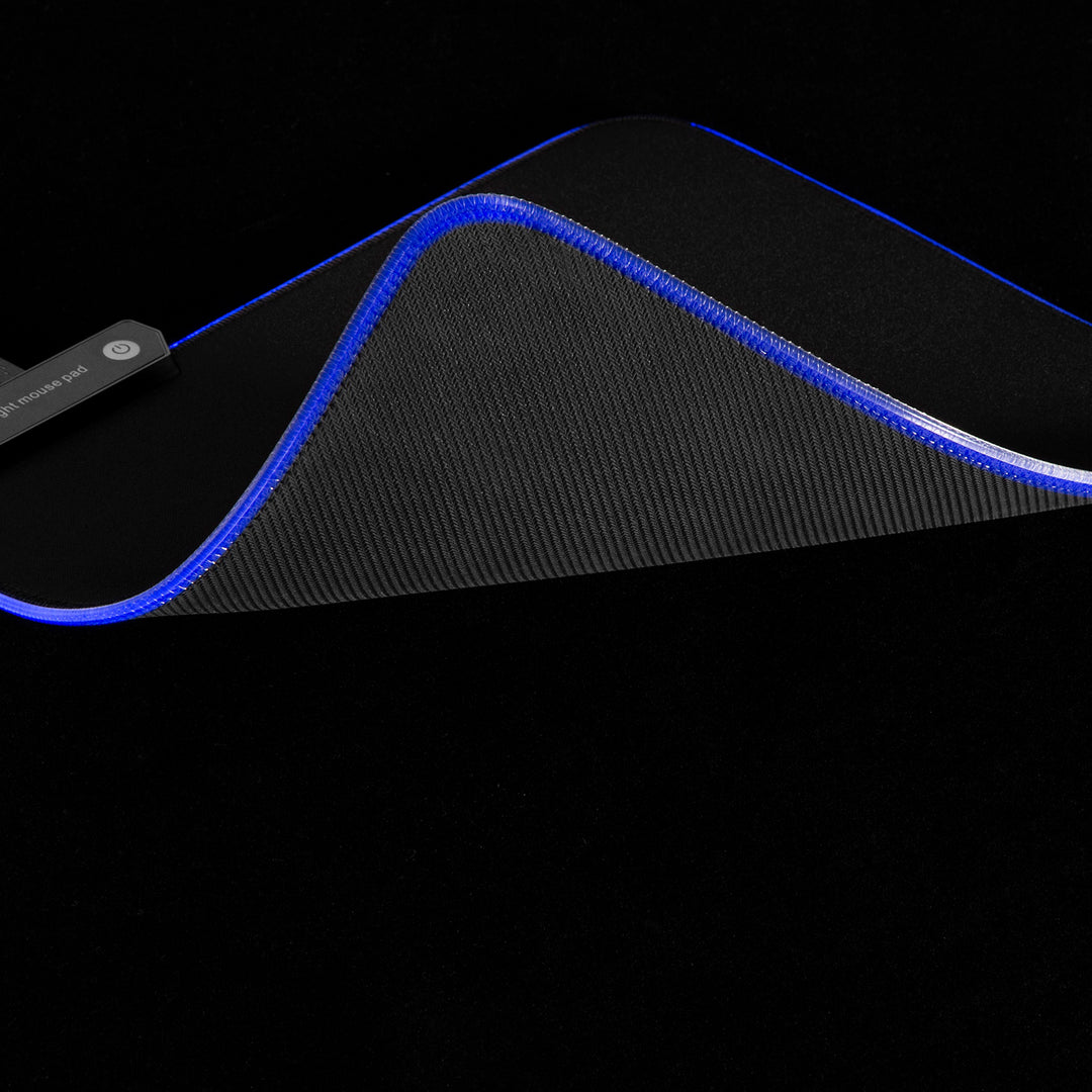 Játékos egérpad LED RGB megvilágítással NanoRS, 300x250x4mm, RS704