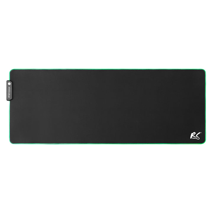 Játékos egérpad LED RGB NanoRS háttérvilágítással, 800x300x4mm, RS705
