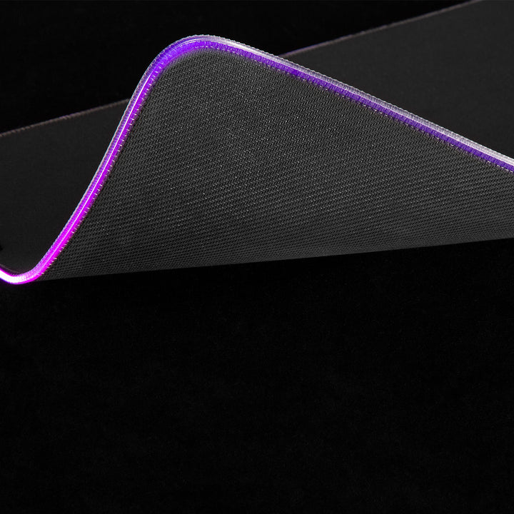 Játékos egérpad LED RGB NanoRS háttérvilágítással, 800x300x4mm, RS705