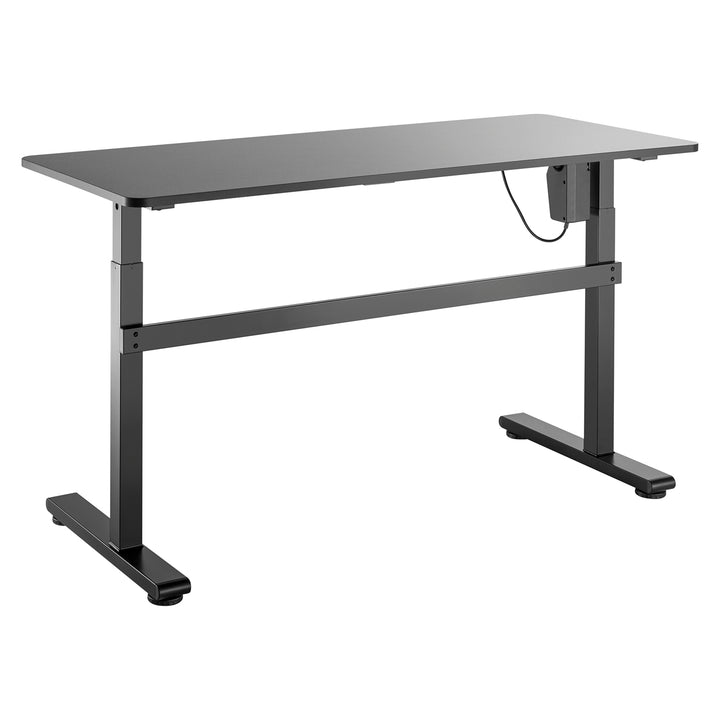 Ergo Office elektromos íróasztal, állítható magasságú, szürke, max. magasság 118 cm 50 kg - ülő/állványos íróasztallal, ER-434