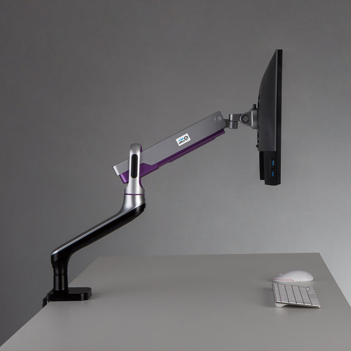 Ergo Office monitor tartó, prémium gázrugós, dupla karos 17"-32" 9 kg, ER-436