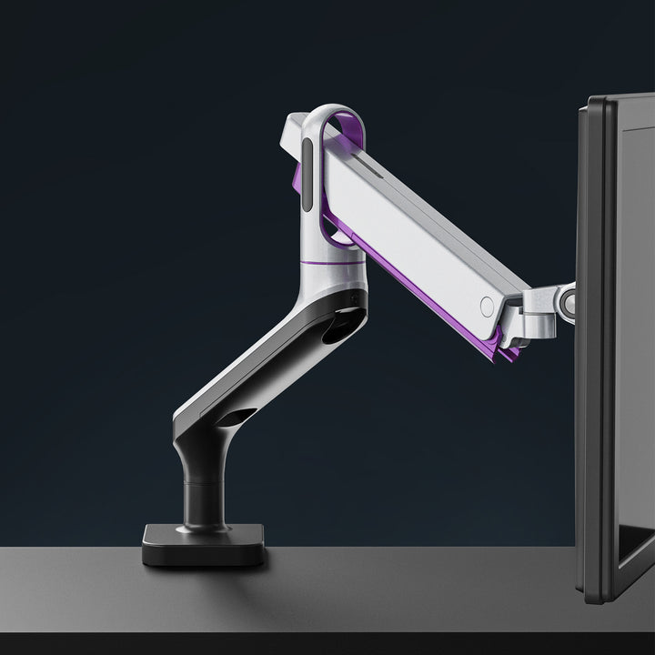 Ergo Office monitor tartó, prémium gázrugós, dupla karos 17"-32" 9 kg, ER-436