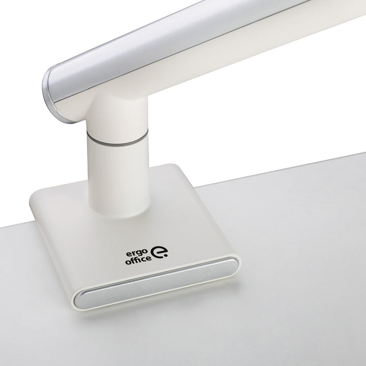 Ergo Office monitor tartó, prémium gázrugós, dupla karos, 17"-32" 9 kg, fehér, ER-437