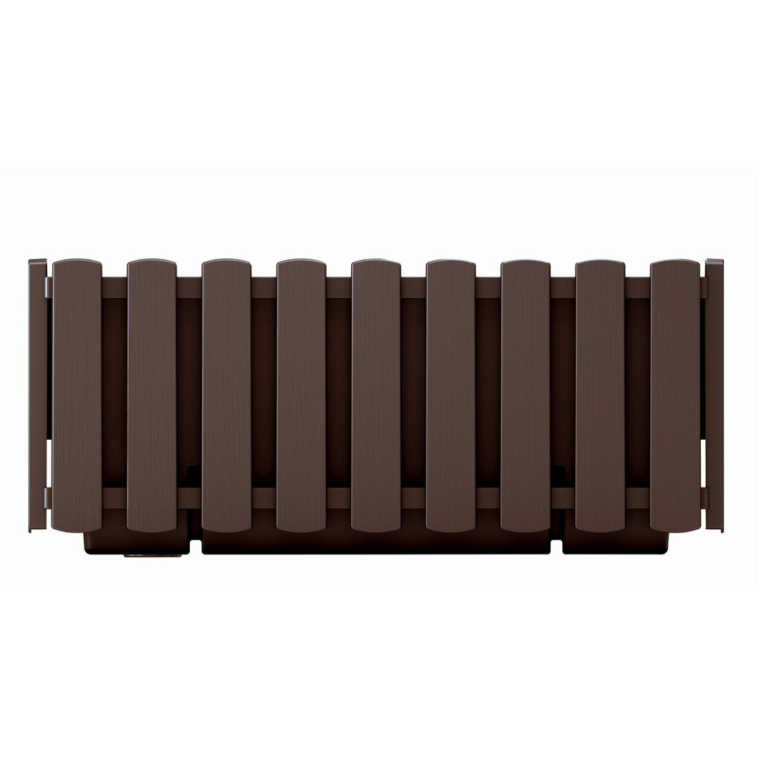 Boardee erkélydoboz Fencycase barna DDEF400-R222