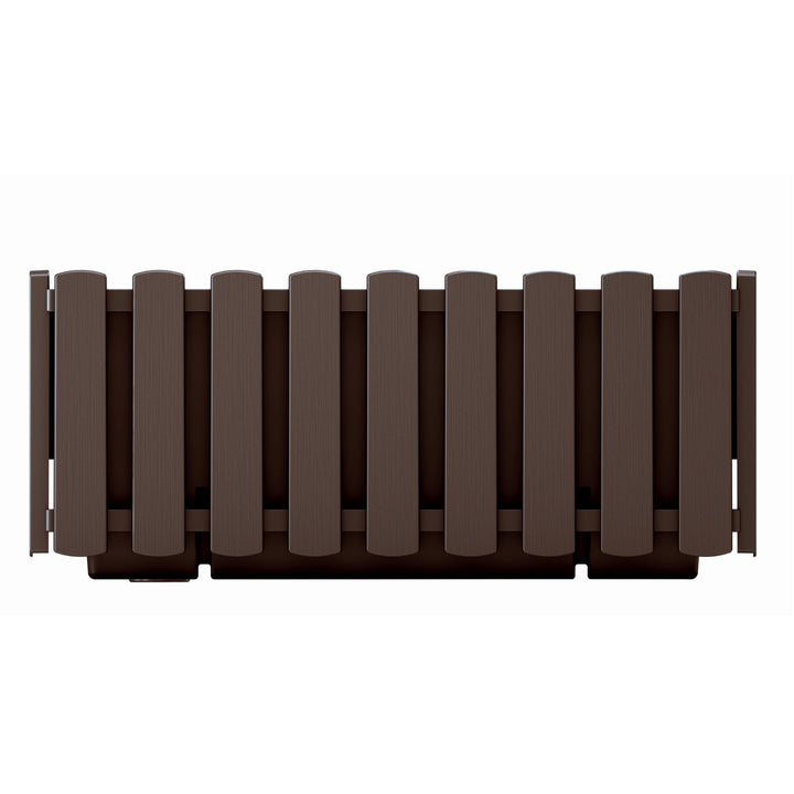 Boardee erkélydoboz Fencycase barna DDEF400-R222