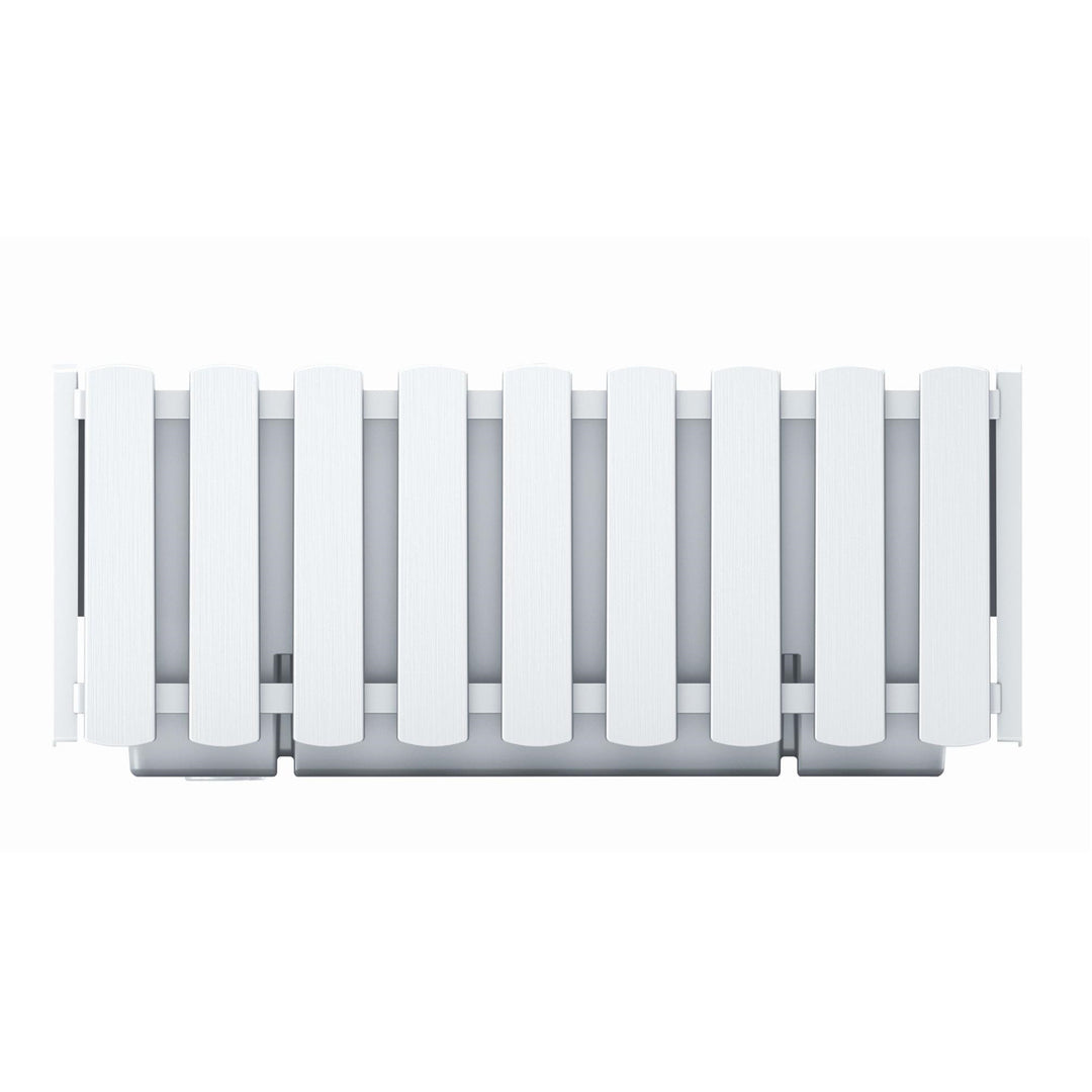 Boardee erkélydoboz Fencycase fehér DDEF400-S449